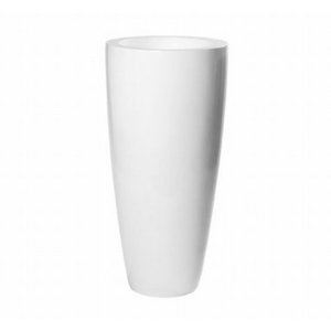 Vase matt white Dax 80cm
