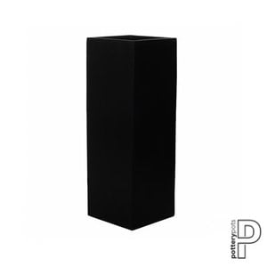 Column Yang matt black 35x35x100cm