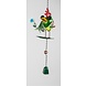 Metalen hanger vogeltje groen Metalen hanger vogeltje groen