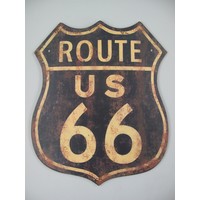 Wanddecoratie Route 66