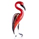 Flamingo glas 33cm Flamingo glas 33cm