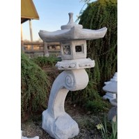 Japanse lantaarn  gebogen poot 123cm