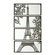 Wanddecoratie 4-luik eiffeltoren Wanddecoratie 4-luik eiffeltoren