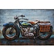 Metalen 3D schilderij Indian motor Metalen 3D schilderij Indian motor