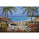 Metalen 3d schilderij On the beach 120x80cm Metalen 3d schilderij On the beach 120x80cm