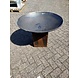 Waterschaal Cortenstaal met waterloop 60cm Waterschaal Cortenstaal met waterloop 60cm