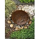 Waterschaal fontein cortenstaal met waterloop 80cm Waterschaal fontein cortenstaal met waterloop 80cm