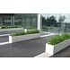 Adezz ADEZZ Plantenbak Aluminium Rechthoek Florida 200x40x80cm Adezz ADEZZ Plantenbak Aluminium Rechthoek Florida 200x40x80cm