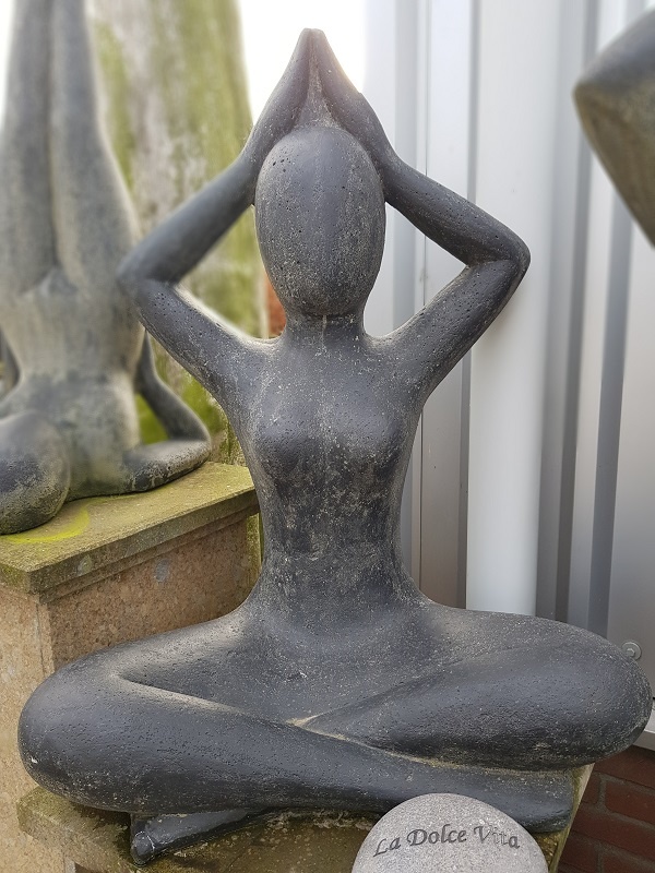Yoga statue Sukhasana 80cm Eliassen Eliassen Home & Garden Pleasure