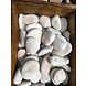 Decorative pebbles flat white 5-8 cm 20kg. The best for painting! Decorative pebbles flat white 5-8 cm 20kg. The best for painting!