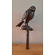 Bronzen tuinsteker 1 merel Bronzen tuinsteker 1 merel