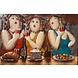 Eliassen 3D metal painting 3 fat ladies 80x120cm Eliassen 3D metal painting 3 fat ladies 80x120cm