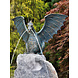 Drache auf Fels Bronze Sprayfigur XXL Drache auf Fels Bronze Sprayfigur XXL