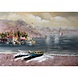 Ölgemälde Strand mit Booten 104x73cm Ölgemälde Strand mit Booten 104x73cm