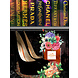 Glass painting shoes under books Hermes 60x80cm Glass painting shoes under books Hermes 60x80cm