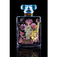Glasmalerei gefährliches Louis Vuitton Parfüm 80x120cm