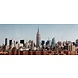 Glass painting city view in height 80x200cm Glass painting city view in height 80x200cm