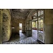 Glass painting Dilapidated building 110x160cm. Glass painting Dilapidated building 110x160cm.