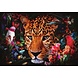 Glass painting Panther 110x160cm Glass painting Panther 110x160cm