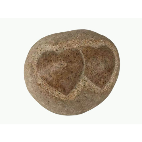 Animal urn 2 hearts 30cm