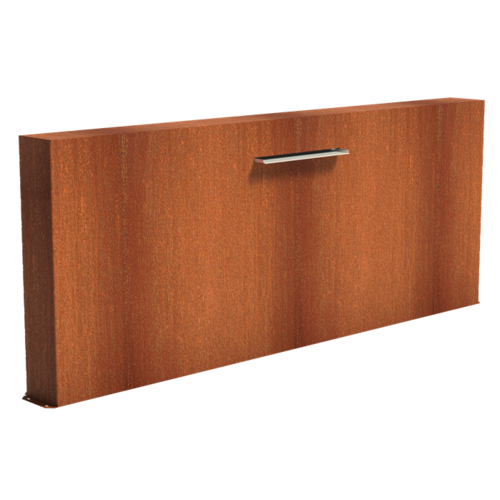 Adezz Producten Adezz Pond Walls (Free) (Incl. Waterfall 600 + VP3 Pump) Corten Steel Rectangle 300x25x60cm Adezz Producten Adezz Pond Walls (Free) (Incl. Waterfall 600 + VP3 Pump) Corten Steel Rectangle 300x25x60cm