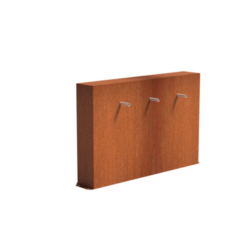 Adezz Producten Adezz Pond Walls (Free) (Incl. Waterfall 3 pipes + VP3 Pump) Corten steel Rectangle 150x25x60cm Adezz Producten Adezz Pond Walls (Free) (Incl. Waterfall 3 pipes + VP3 Pump) Corten steel Rectangle 150x25x60cm