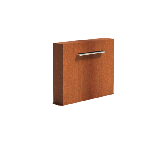 Adezz Producten Adezz Pond Walls (Free) (Incl. Waterfall 600 + VP3 Pump) Corten Steel Rectangle 120x25x60cm Adezz Producten Adezz Pond Walls (Free) (Incl. Waterfall 600 + VP3 Pump) Corten Steel Rectangle 120x25x60cm