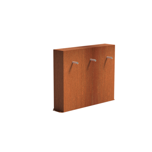 Adezz Producten Adezz Pond Walls (Free) (Incl. Waterfall 3 pipes + VP3 Pump) Corten steel Rectangle 120x25x60cm Adezz Producten Adezz Pond Walls (Free) (Incl. Waterfall 3 pipes + VP3 Pump) Corten steel Rectangle 120x25x60cm