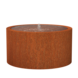 Adezz Adezz Wassertisch Cortenstahl Rund 145x75cm Adezz Adezz Wassertisch Cortenstahl Rund 145x75cm