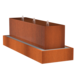 Adezz Adezz Wasserblock Cortenstahl Rechteck 300x70x70cm Adezz Adezz Wasserblock Cortenstahl Rechteck 300x70x70cm