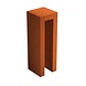Adezz Adezz U-Sockel Cortenstahl Quadrat 40x40x120cm Adezz Adezz U-Sockel Cortenstahl Quadrat 40x40x120cm