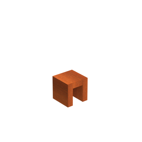 Adezz Producten Adezz U-Sockel Cortenstahl Quadrat 40x40x40cm Adezz Producten Adezz U-Sockel Cortenstahl Quadrat 40x40x40cm