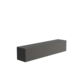 Adezz Adezz Sokkel Aluminium Rechthoek 200x40x40cm Adezz Adezz Sokkel Aluminium Rechthoek 200x40x40cm