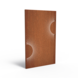 Adezz Adezz Garden panel Corten steel Sun eclipse double 110x5x180cm Adezz Adezz Garden panel Corten steel Sun eclipse double 110x5x180cm