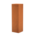 Adezz Adezz Brievenbus Cortenstaal Nox 35x35x120cm Adezz Adezz Brievenbus Cortenstaal Nox 35x35x120cm
