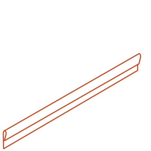 Adezz Producten Adezz Kantopsluiting Cortenstaal Geplet (25 stuks) 2300x2x100mm Adezz Producten Adezz Kantopsluiting Cortenstaal Geplet (25 stuks) 2300x2x100mm