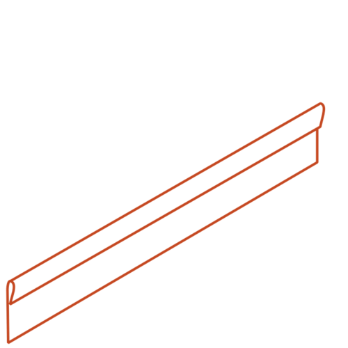 Adezz Producten Adezz Kantopsluiting Cortenstaal Geplet (25 stuks) 2300x2x150mm Adezz Producten Adezz Kantopsluiting Cortenstaal Geplet (25 stuks) 2300x2x150mm
