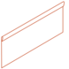 Adezz Adezz Edge Locking Corten Steel Crushed (10 Stück) 2300x3x390mm Adezz Adezz Edge Locking Corten Steel Crushed (10 Stück) 2300x3x390mm