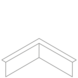 Adezz Adezz Edge Locking Galvanized Steel Corner Set (Folded) 30x30x15cm Adezz Adezz Edge Locking Galvanized Steel Corner Set (Folded) 30x30x15cm