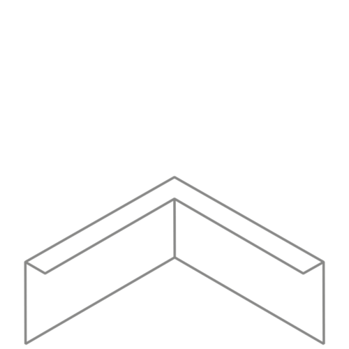 Adezz Producten Adezz Edge Locking Galvanized Steel Corner Set 30x30x20cm Adezz Producten Adezz Edge Locking Galvanized Steel Corner Set 30x30x20cm
