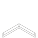 Adezz Adezz Edge Locking Galvanized Steel Corner Flattened 30x30x10cm Adezz Adezz Edge Locking Galvanized Steel Corner Flattened 30x30x10cm
