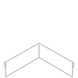 Adezz Adezz Edge Locking Ecke aus verzinktem Stahl abgeflacht (hinten) 30x30x15cm Adezz Adezz Edge Locking Ecke aus verzinktem Stahl abgeflacht (hinten) 30x30x15cm