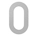 Adezz Adezz Huisnummer Nummer 0 Roestvrij Staal 71x5x120mm Adezz Adezz Huisnummer Nummer 0 Roestvrij Staal 71x5x120mm