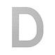 Adezz Adezz Hausnummer Buchstabe D Edelstahl 70x5x90mm Adezz Adezz Hausnummer Buchstabe D Edelstahl 70x5x90mm