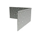 Adezz Adezz Kantopsluiting Verzinkt Staal Hoek Geplet (Achter) 30x30x29cm Adezz Adezz Kantopsluiting Verzinkt Staal Hoek Geplet (Achter) 30x30x29cm