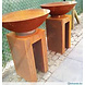Adezz Adezz U-Sockel Cortenstahl Quadrat 40x40x60cm Adezz Adezz U-Sockel Cortenstahl Quadrat 40x40x60cm