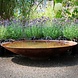 Adezz Waterschaal Cortenstaal Adezz 100x21cm Adezz Waterschaal Cortenstaal Adezz 100x21cm