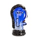 Glas sculptuur Vrouwen hoofd Glas sculptuur Vrouwen hoofd