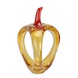Glass sculpture Openwork apple Glass sculpture Openwork apple