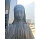 Maria-Statue mit ausgebreiteten Armen 80 cm Bronzefarbe Maria-Statue mit ausgebreiteten Armen 80 cm Bronzefarbe
